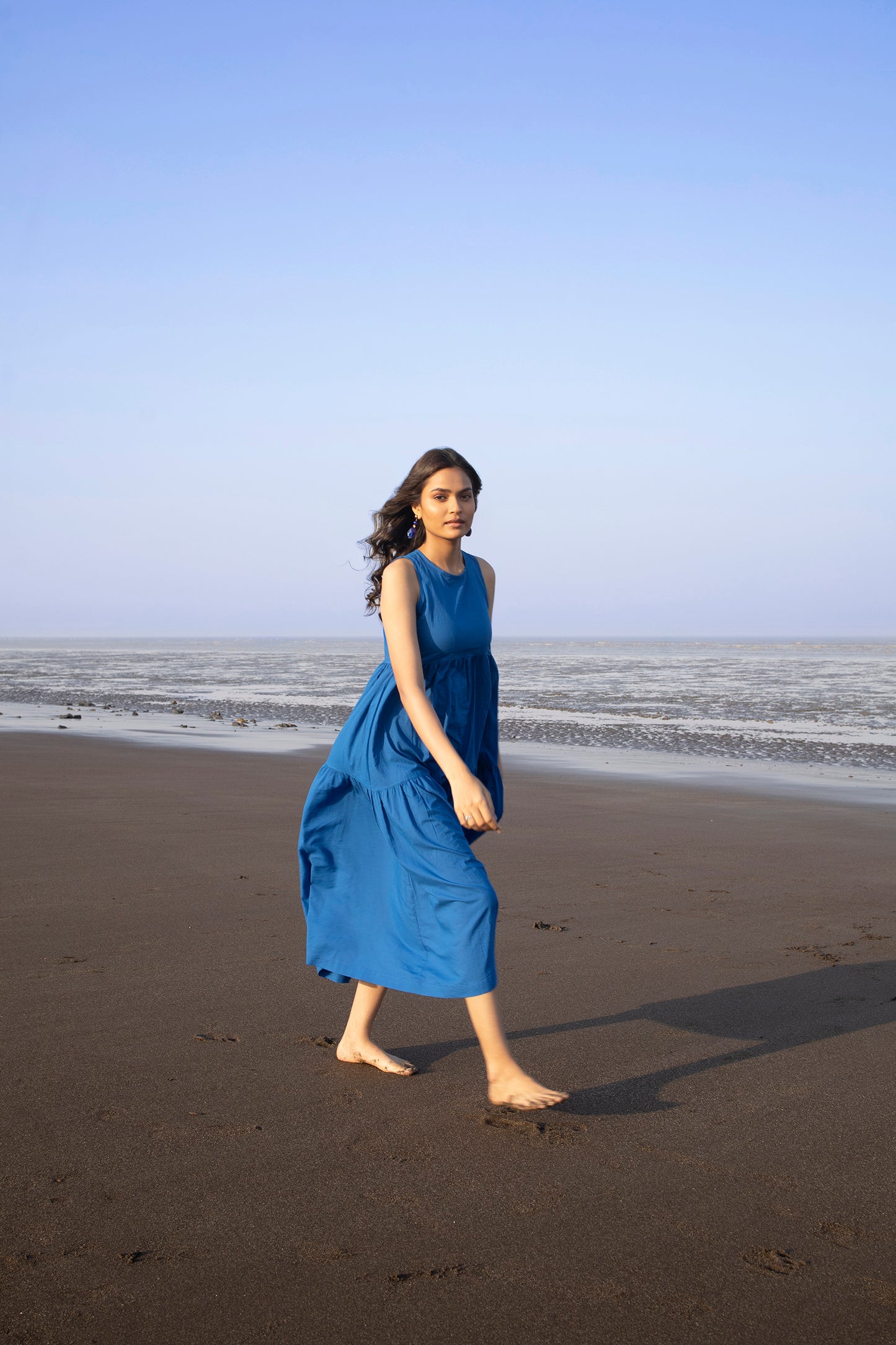 
                  
                    Ocean Breeze Cotton Dress - Tantu 
                  
                