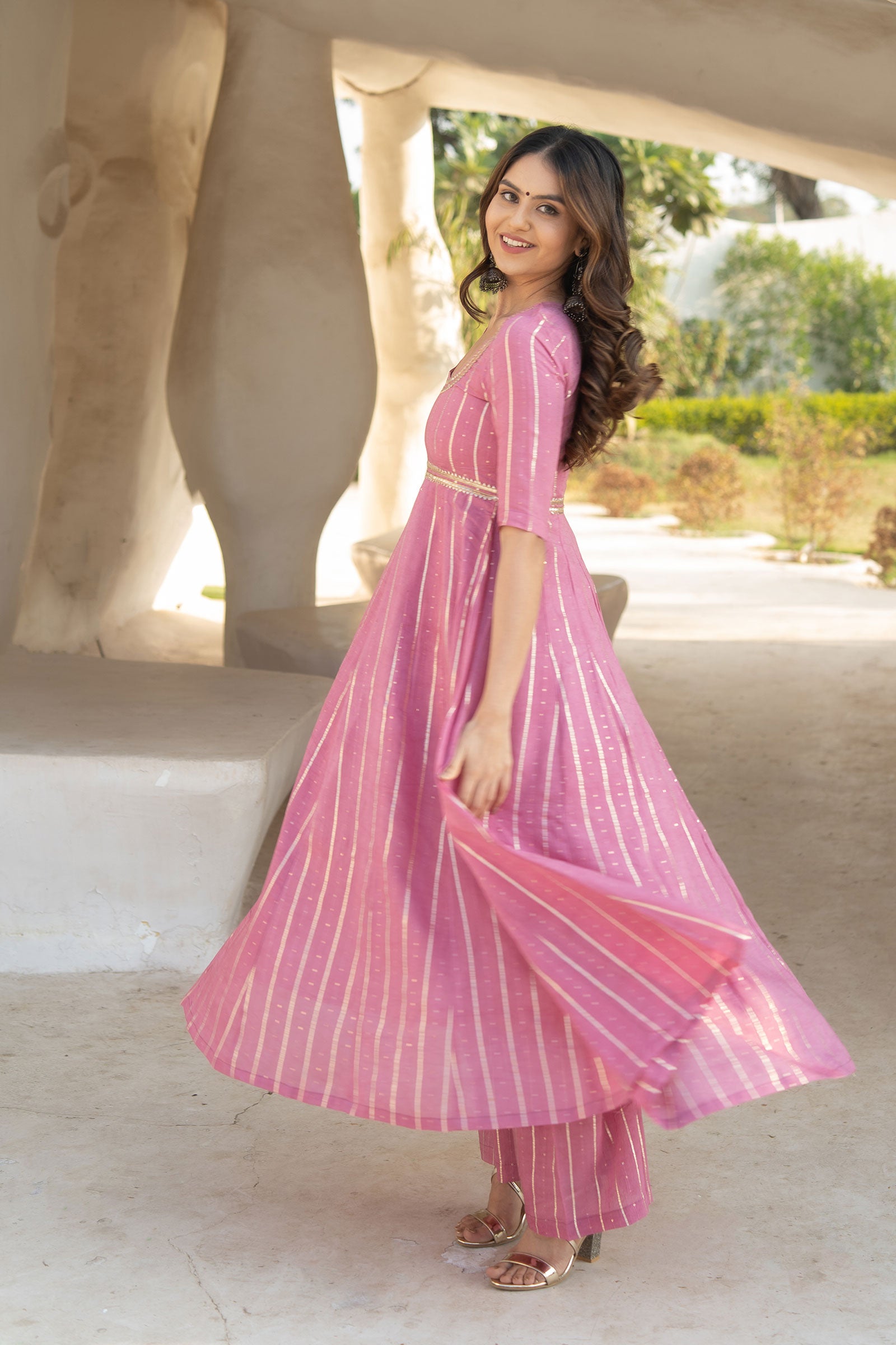 Samara Muslin Suit Set - Tantu 