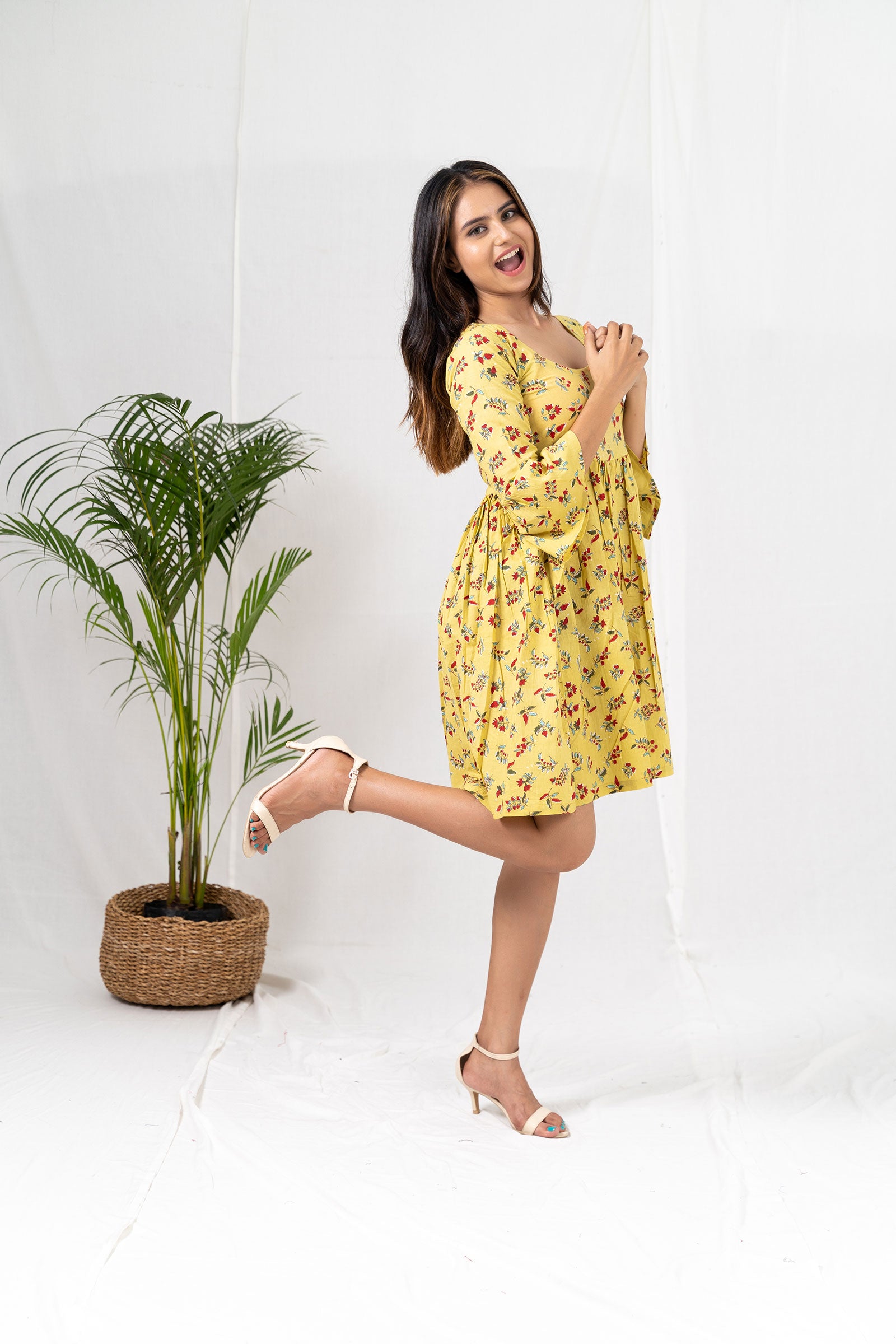 Tiya floral Chic Dress - Tantu 